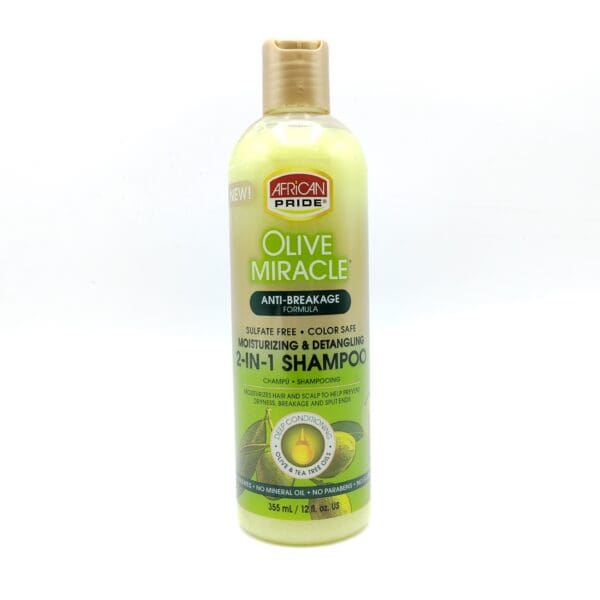 AFRICAN PRIDE OLIVE MIRACLE - 2-IN-1 SHAMPOO