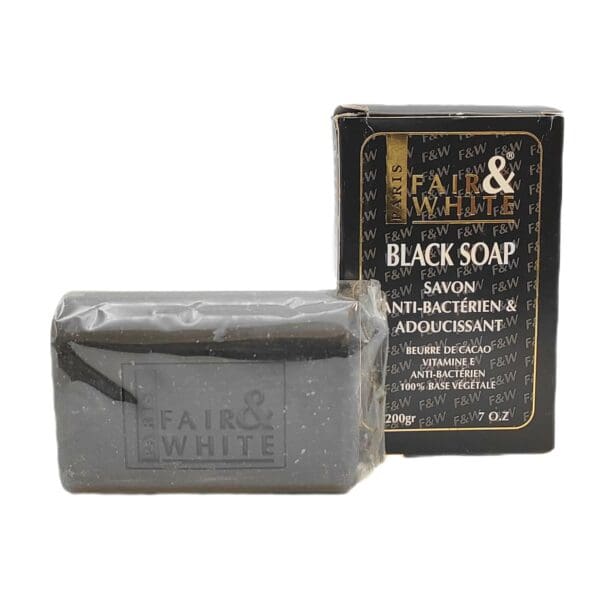 FAIR & WHITE BLACK SOAP - SAVON PURIFIANT - ORIGINAL