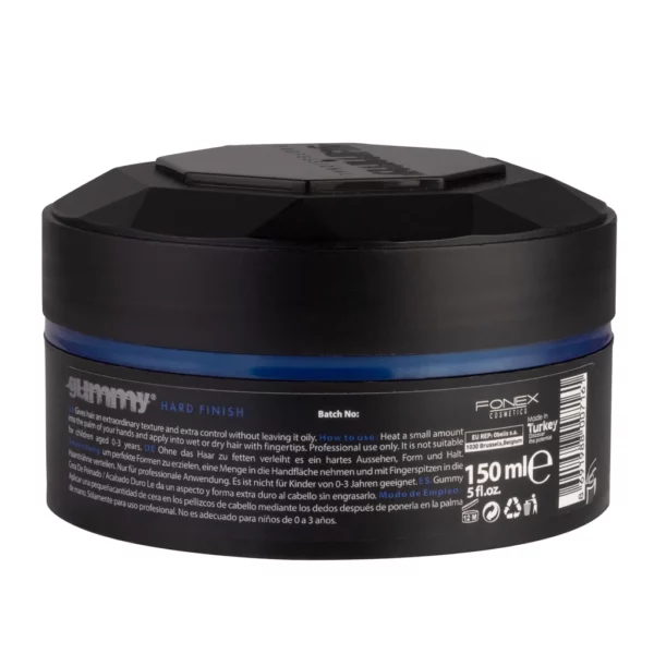 Gummy Fonex Cire Coiffante - Wax Hard Fınısh - 150 ml – Image 3